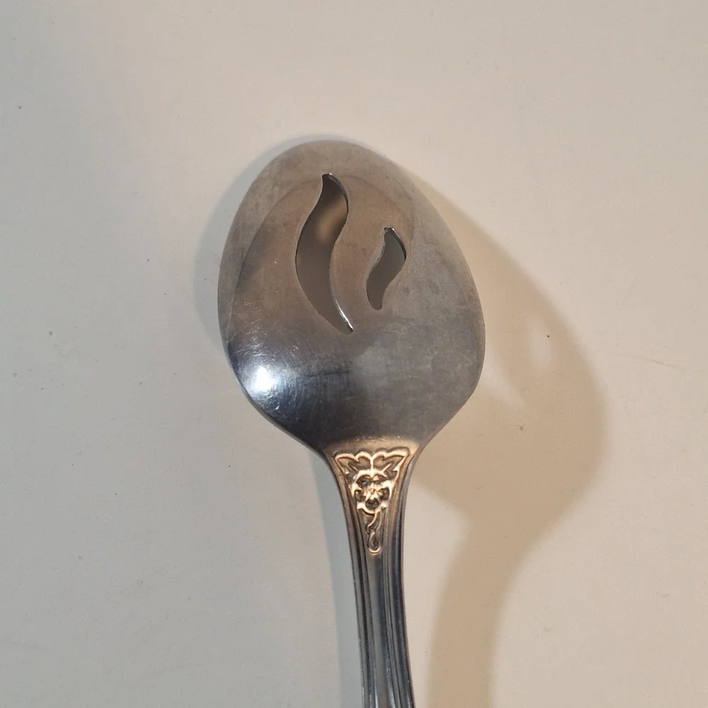 Vintage IMPERIAL International Stainless Serving Ware EARLY SPRING Spoon